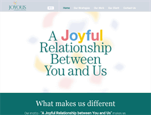 Tablet Screenshot of joyoushk.com